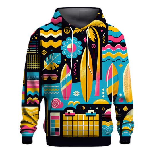 Vibrant Beach Escape Hoodie