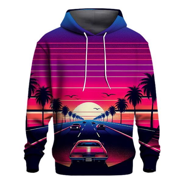 Synthwave Sunset Drive Hoodie