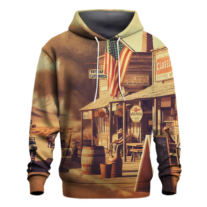 Vintage Americana Vibe Hoodie