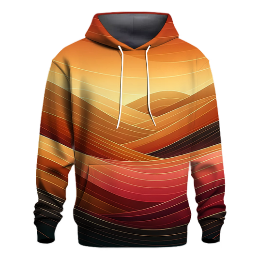 Amber Sunset Gradient Hoodie