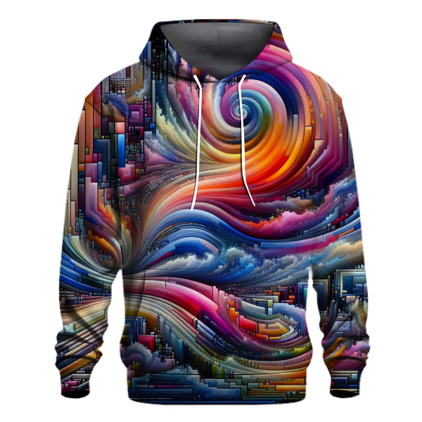 Digital Dreamscape Design Hoodie Custom Hoodies