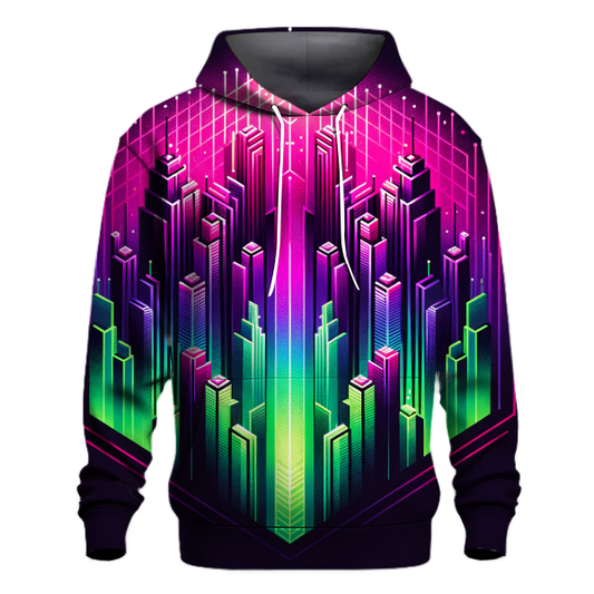 Neon Nights Gradient Hoodie