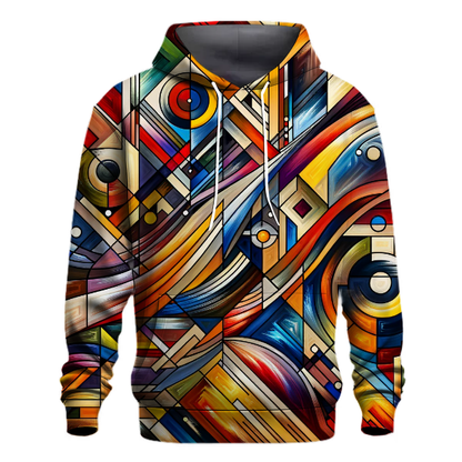 Colorful Abstract Geometrics Hoodie