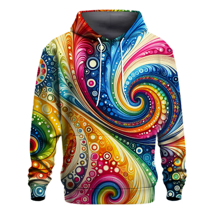 Rainbow Swirl Hoodie