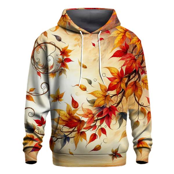 Dancing Leaves of Autumn Hoodie