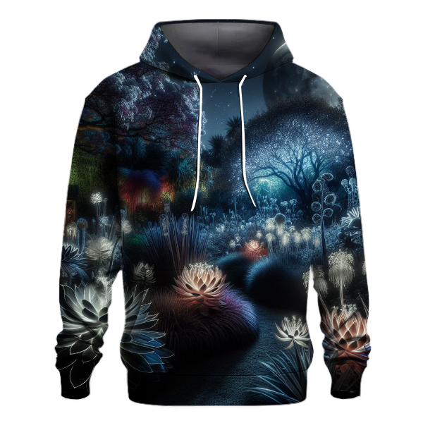 Ethereal Lunar Garden Hoodie