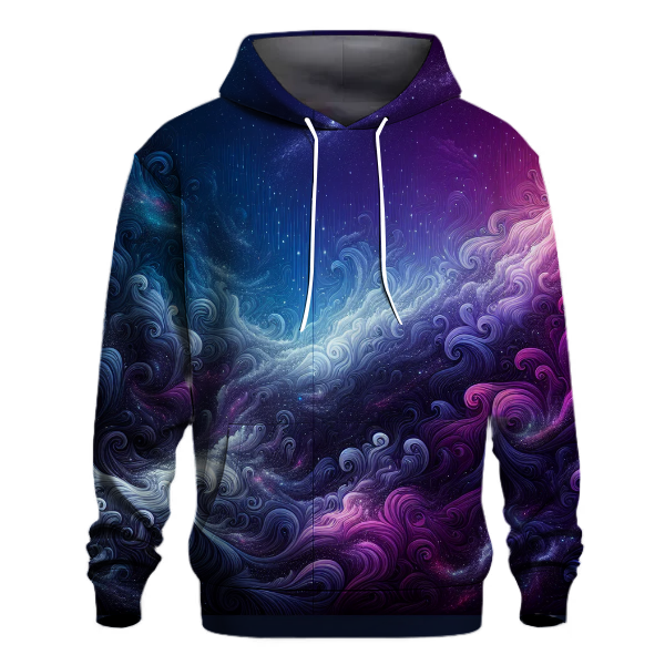 Cosmic Veil Hoodie Embroidered Hoodies