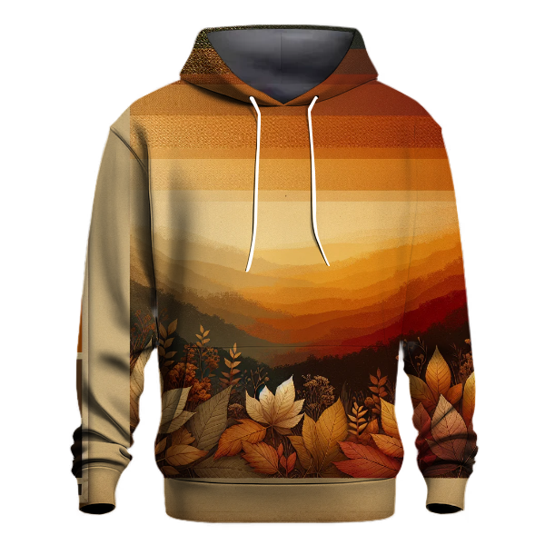 Rustic Earth Gradient Hoodie