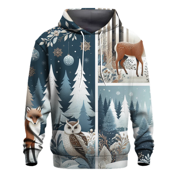 Frosted Forest Friends Hoodie