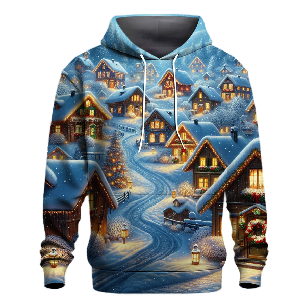 Winter's Eve Village Hoodie