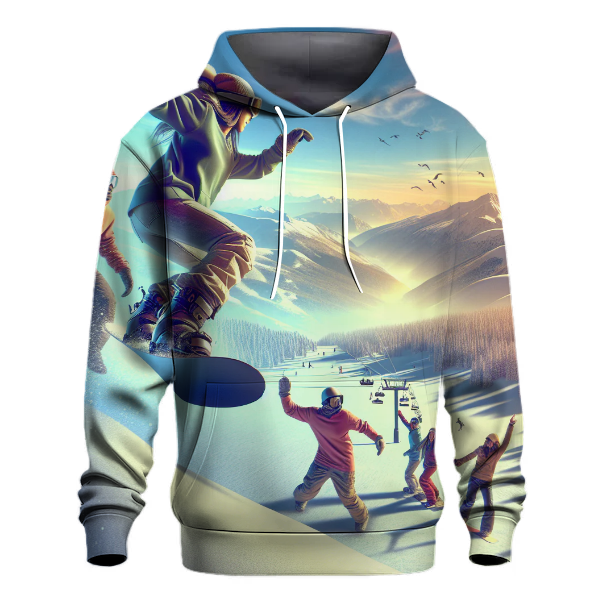 Snowboarding Style Hoodie