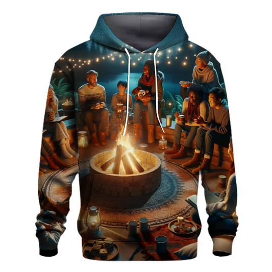 Classic Holiday Campfire Night Hoodie