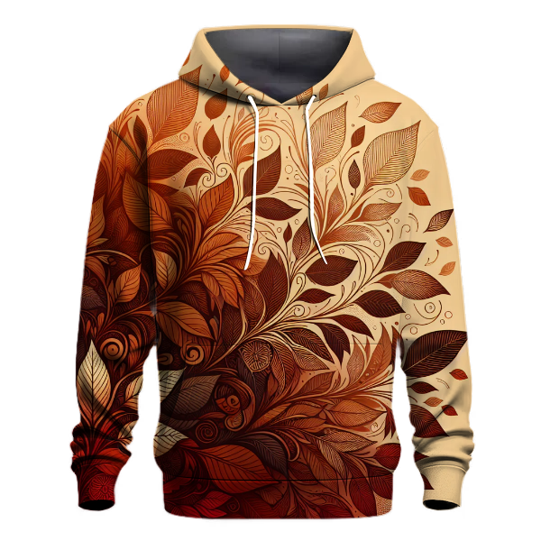 Falling Leaves Harmony Hoodie Lightweight Hoodies