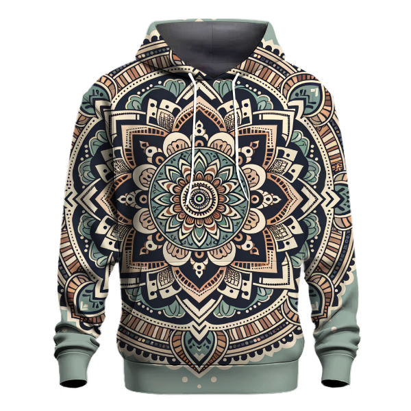 Boho Mandala Patterns Hoodie