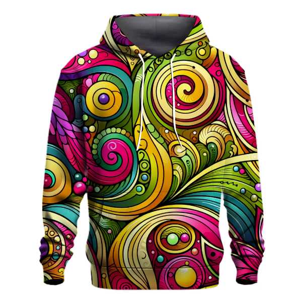 Floral Fusion Hoodie