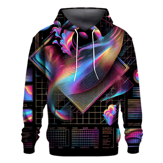 Holographic Hues Hoodie Custom Hoodies