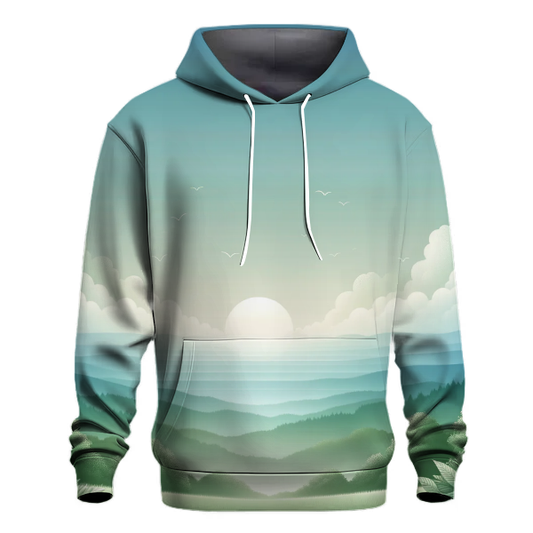 Serenity Horizon Gradient Hoodie