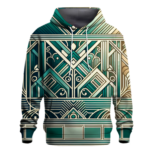 Vintage Teal Fade Hoodie