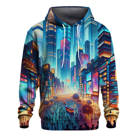 Neon City Vibes Hoodie