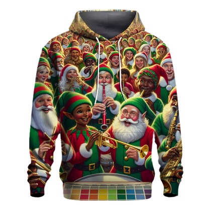 Whimsical Elf Orchestra Hoodie