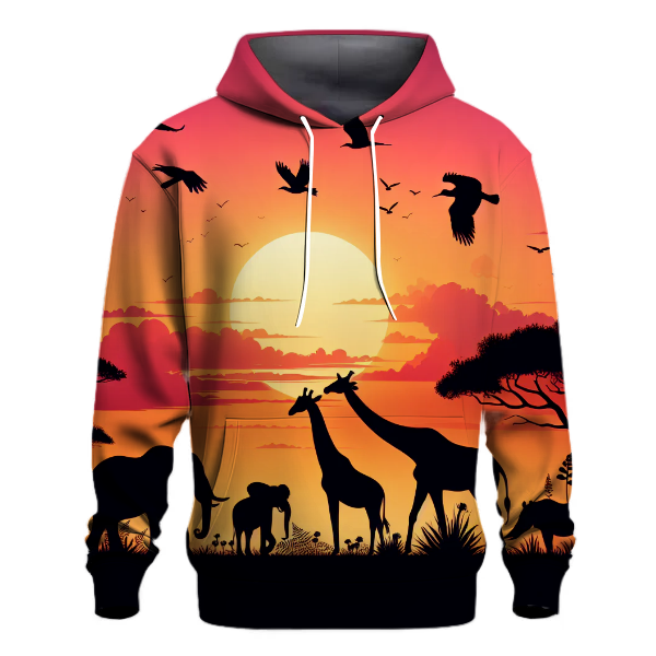 Wildlife Silhouette Hoodie