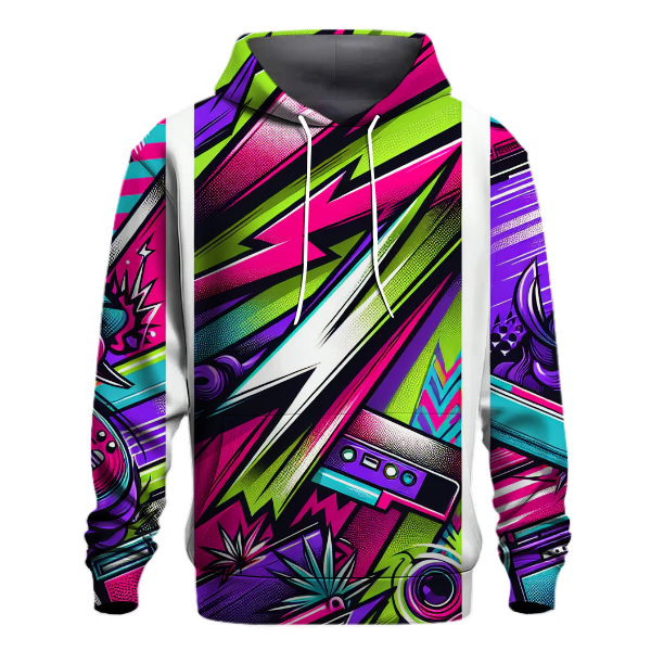 Urban Graffiti Pop Hoodie