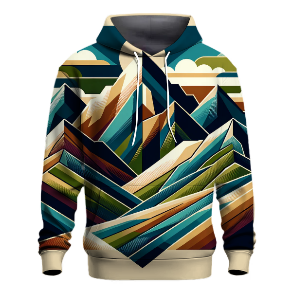 Modern Mountain Escape Hoodie