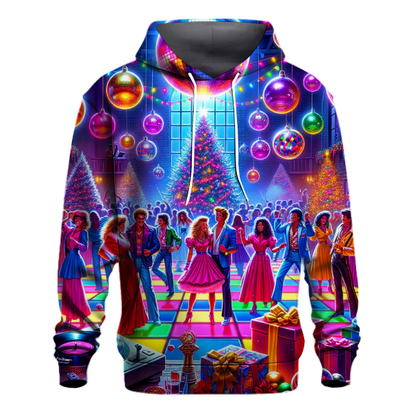 Retro 80s Christmas Bash Hoodie