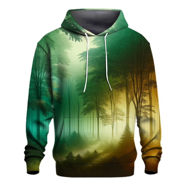 Forest Whisper Gradient Hoodie