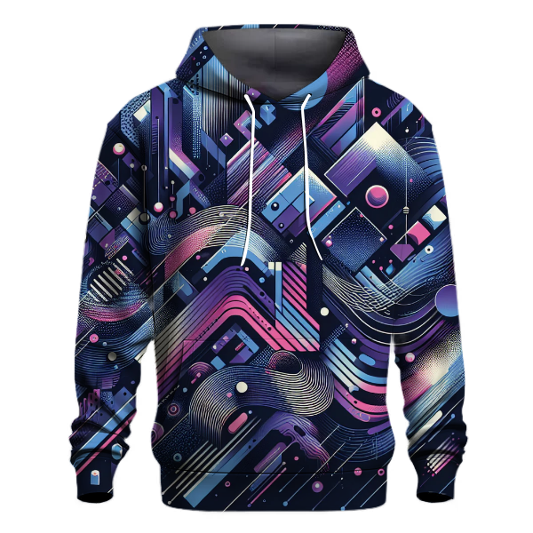 Synth Pop Groove Hoodie