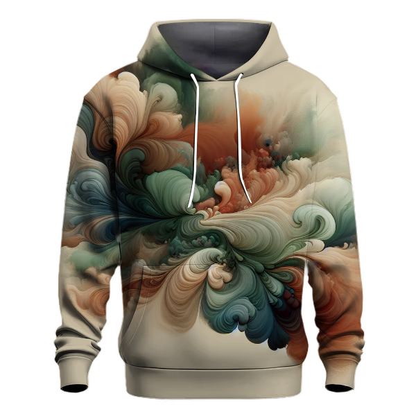 Earthy Tie Dye Bliss Hoodie