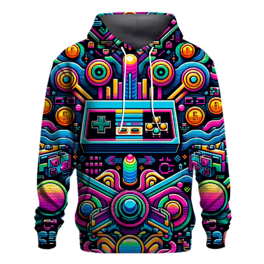 Synthwave Arcade Dreams Hoodie