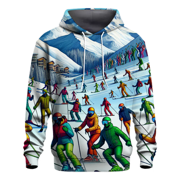 Skiing Hoodie