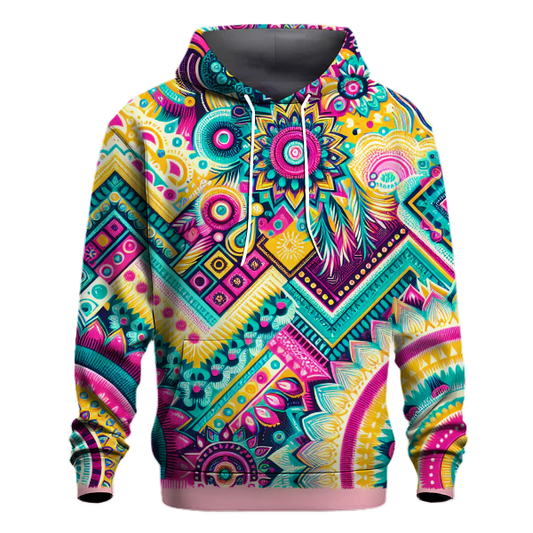 Vibrant Festival Fiesta Hoodie