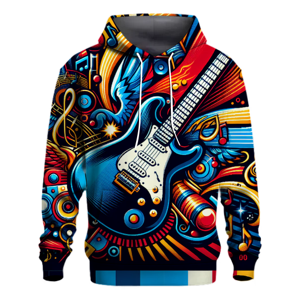 Electric Guitar Groove Hoodie