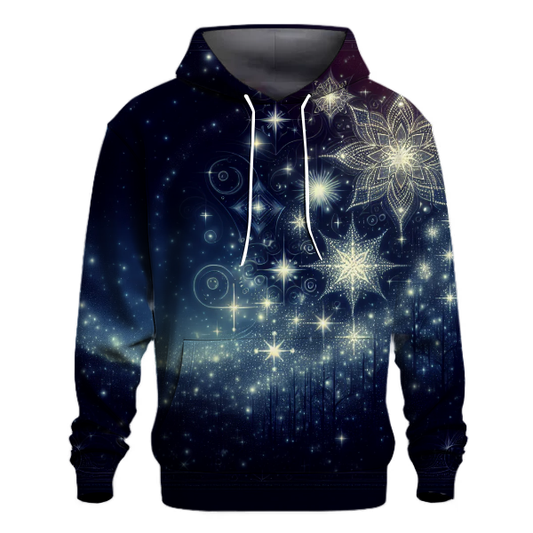 Twinkling Christmas Stars Hoodie