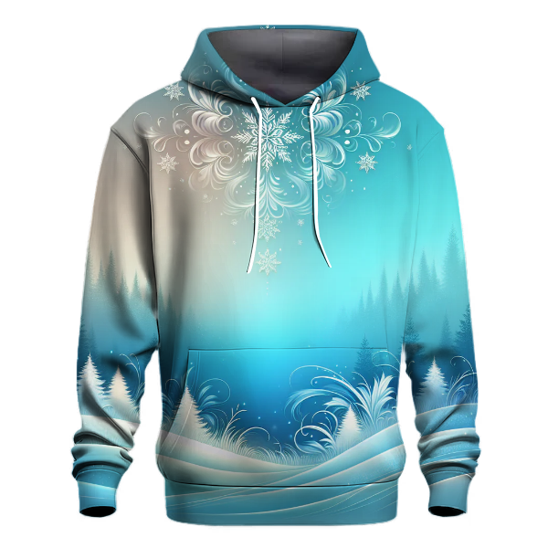 Winter Frost Gradient Hoodie