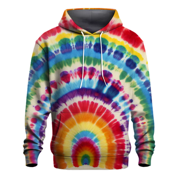 Gleaming Rainbow Arc Hoodie