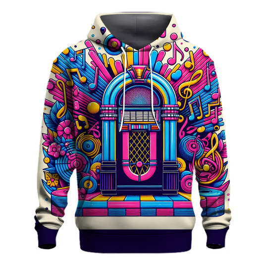 Retro Music Jukebox Hoodie