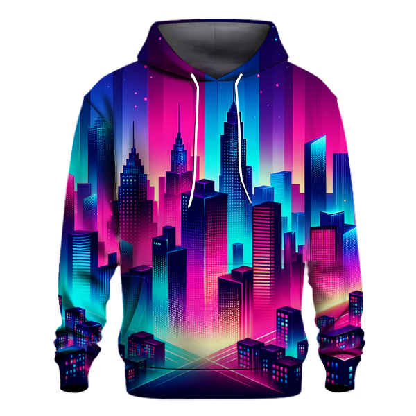 Neon City Gradient Hoodie