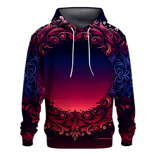 Twilight Ember Gradient Hoodie