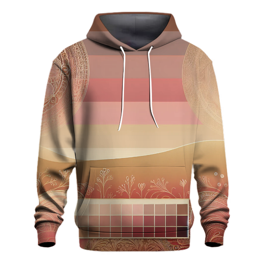 Vintage Rose Cascade Hoodie