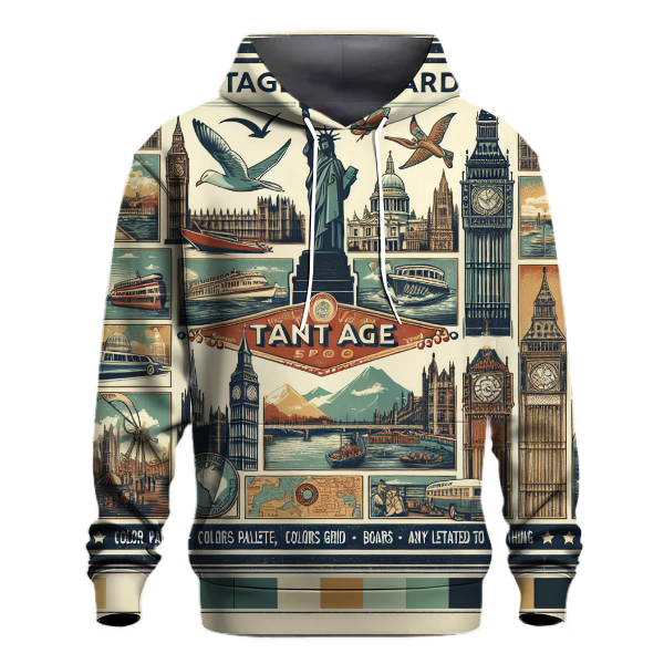 Vintage Postcard Hoodie