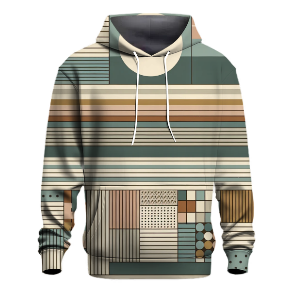 Vintage Vibe Stripes Hoodie