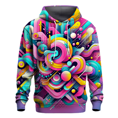 Electric Abstract Expression Hoodie