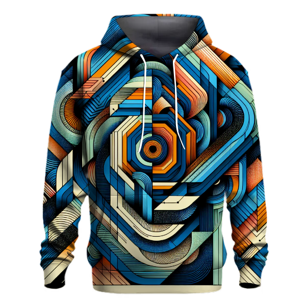 Retro Kaleidoscope Kicks Hoodie