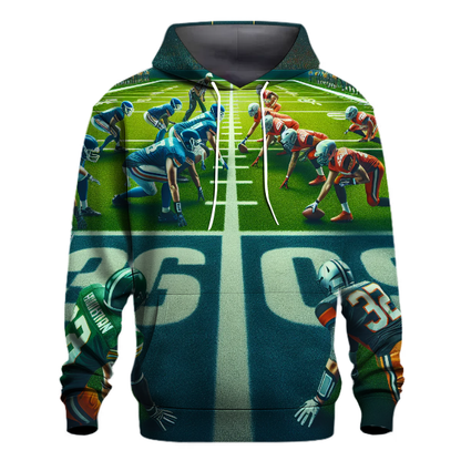 Football Field Hoodie