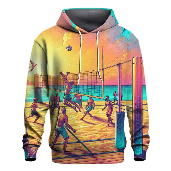 Volleyball Waves Hoodie