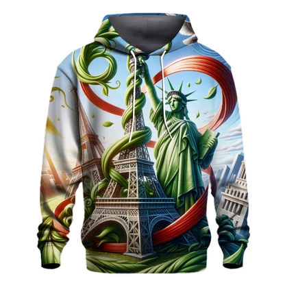 Travel Around the World Hoodie