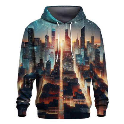 Vibrant Cityscape Views Hoodie